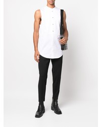 Chemise à manches longues blanche DSQUARED2