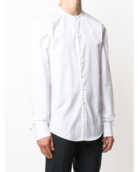 Chemise à manches longues blanche DSQUARED2