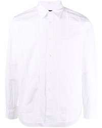 Chemise à manches longues blanche Comme des Garcons Homme Deux