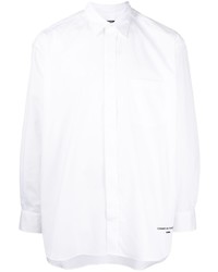 Chemise à manches longues blanche Comme des Garcons Homme