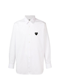 Chemise à manches longues blanche Comme Des Garcons Play