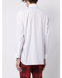 Chemise à manches longues blanche Comme des Garcons Homme