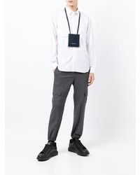 Chemise à manches longues blanche Comme des Garcons Homme Deux