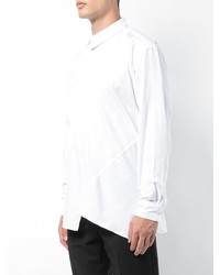 Chemise à manches longues blanche Comme Des Garcons Homme Plus