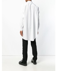 Chemise à manches longues blanche Comme Des Garcons Homme Plus