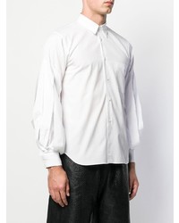 Chemise à manches longues blanche Comme Des Garcons Homme Plus