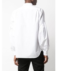 Chemise à manches longues blanche Comme Des Garcons Homme Plus