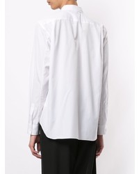 Chemise à manches longues blanche Comme Des Garcons Homme Plus