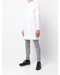 Chemise à manches longues blanche Comme Des Garcons Homme Plus