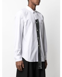 Chemise à manches longues blanche Comme Des Garcons Homme Plus