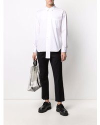 Chemise à manches longues blanche Comme Des Garcons Homme Plus