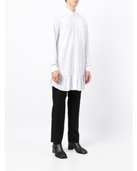 Chemise à manches longues blanche Comme Des Garcons Homme Plus