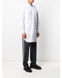 Chemise à manches longues blanche Comme Des Garcons Homme Plus