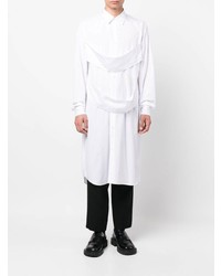 Chemise à manches longues blanche Comme Des Garcons Homme Plus