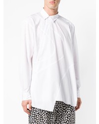 Chemise à manches longues blanche Comme Des Garcons Homme Plus