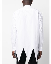 Chemise à manches longues blanche Comme Des Garcons Homme Plus