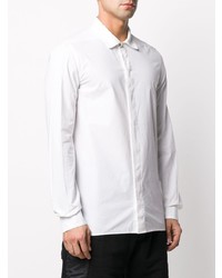 Chemise à manches longues blanche Rick Owens