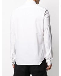 Chemise à manches longues blanche Rick Owens