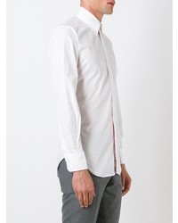 Chemise à manches longues blanche Thom Browne