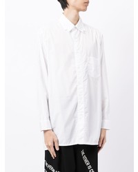 Chemise à manches longues blanche Yohji Yamamoto