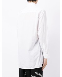 Chemise à manches longues blanche Yohji Yamamoto