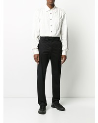 Chemise à manches longues blanche Acne Studios