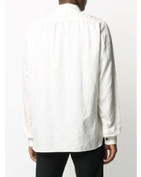 Chemise à manches longues blanche Acne Studios