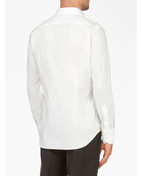 Chemise à manches longues blanche Billionaire