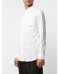 Chemise à manches longues blanche Yohji Yamamoto