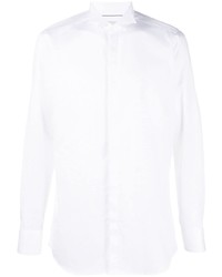 Chemise à manches longues blanche D4.0