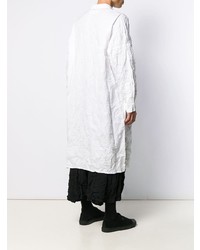 Chemise à manches longues blanche Yohji Yamamoto