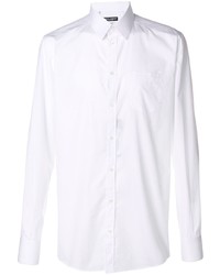 Chemise à manches longues blanche Dolce & Gabbana