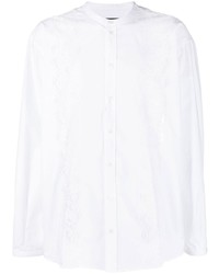 Chemise à manches longues blanche Dolce & Gabbana