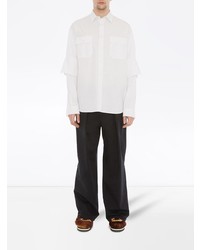 Chemise à manches longues blanche JW Anderson