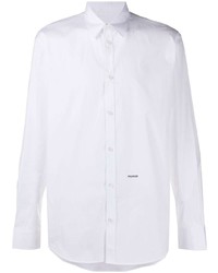 Chemise à manches longues blanche DSQUARED2