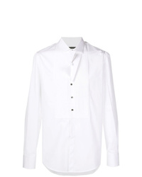 Chemise à manches longues blanche DSQUARED2