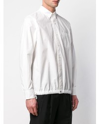 Chemise à manches longues blanche Sacai