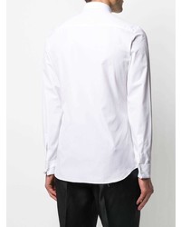 Chemise à manches longues blanche Givenchy