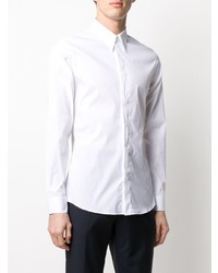 Chemise à manches longues blanche Givenchy