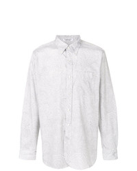 Chemise à manches longues blanche Engineered Garments