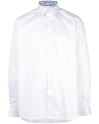 Chemise à manches longues blanche Eton