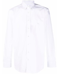 Chemise à manches longues blanche Etro