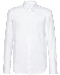 Chemise à manches longues blanche Ferragamo