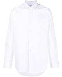 Chemise à manches longues blanche Filippa K