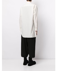 Chemise à manches longues blanche Yohji Yamamoto