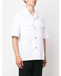 Chemise à manches longues blanche Jil Sander