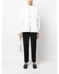 Chemise à manches longues blanche Sacai