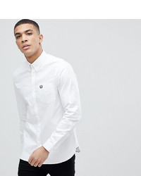 Chemise à manches longues blanche Fred Perry