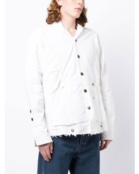 Chemise à manches longues blanche Greg Lauren