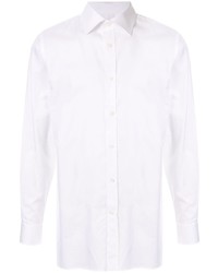 Chemise à manches longues blanche Gieves & Hawkes